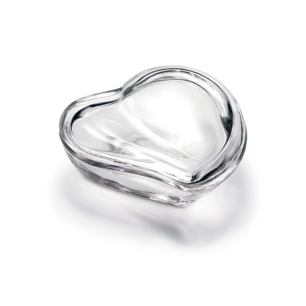 *SOLD * Tiffany & Co. Elsa Peretti Heart Box in Crystal